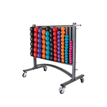 JORDAN® Neoprene Studio Hex Dumbbells & Sets