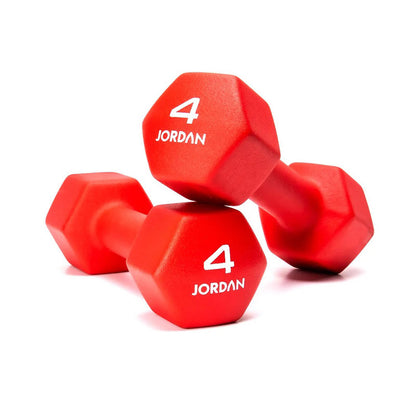 JORDAN® Neoprene Studio Hex Dumbbells & Sets