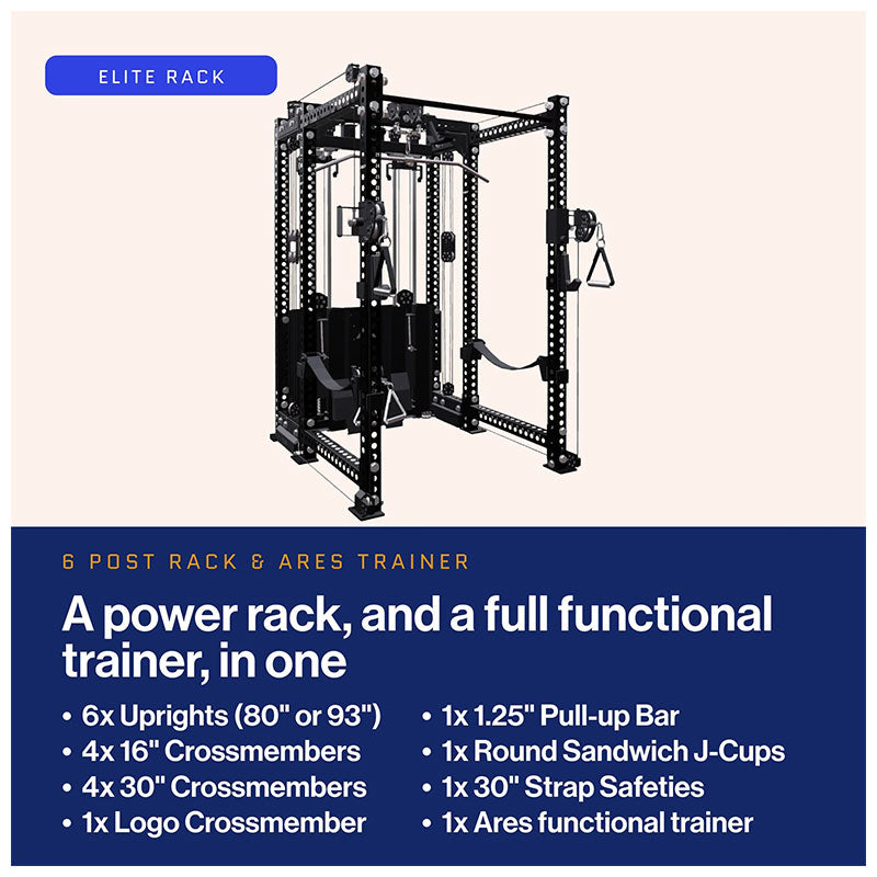 Elite Rack - 6 Post with Ares