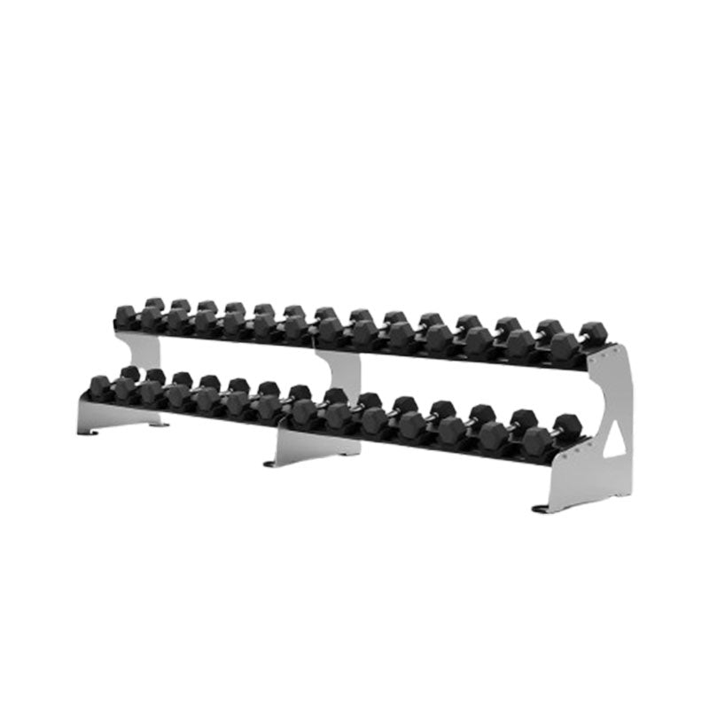 Exigo 3.5m 2-Tier Dumbbell Rack