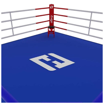 Exigo Classic Training Boxing Ring - Blue 16ft