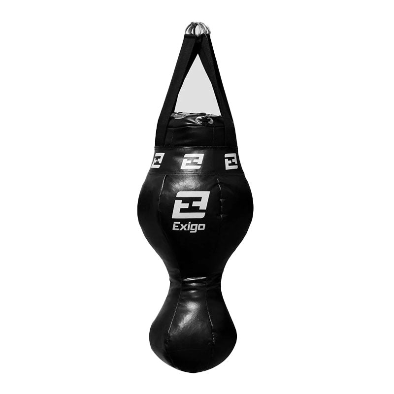 Exigo Contender 20kg Synthetic Leather 3 in 1 Punch Bag - Black