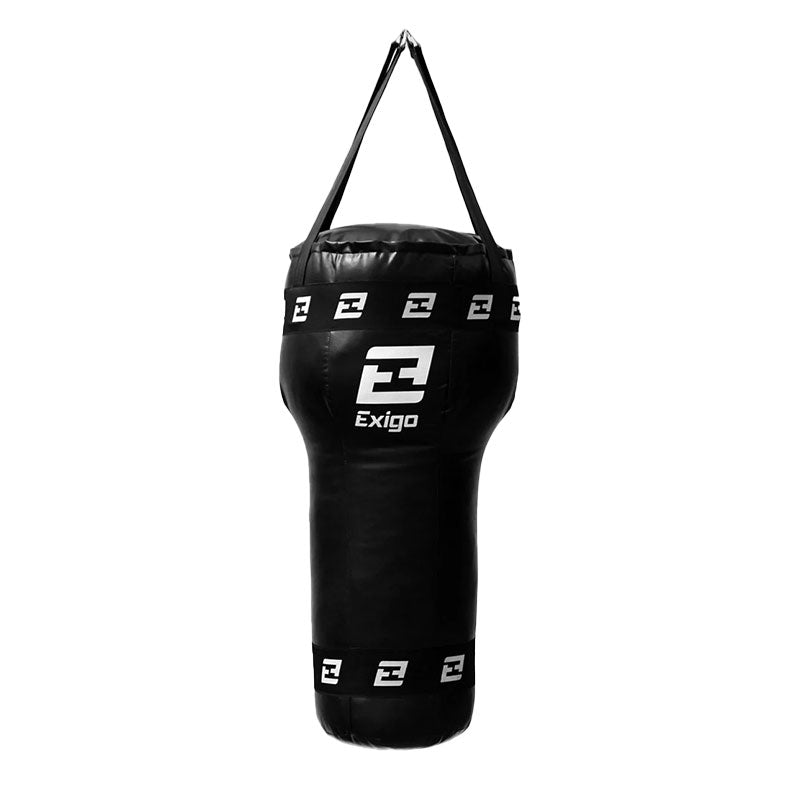 Exigo Contender 3.5ft 40kg Synthetic Leather Angle Bag - Black