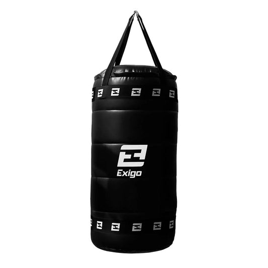 Exigo Contender 4ft 65kg Quilted Synthetic Leather Punch Bag - Black