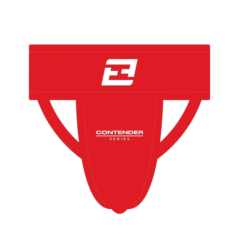 Exigo Contender Gel Groin Protector - Red - L