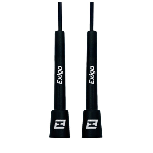 Exigo Stealth Adjustable Speed Rope - Black