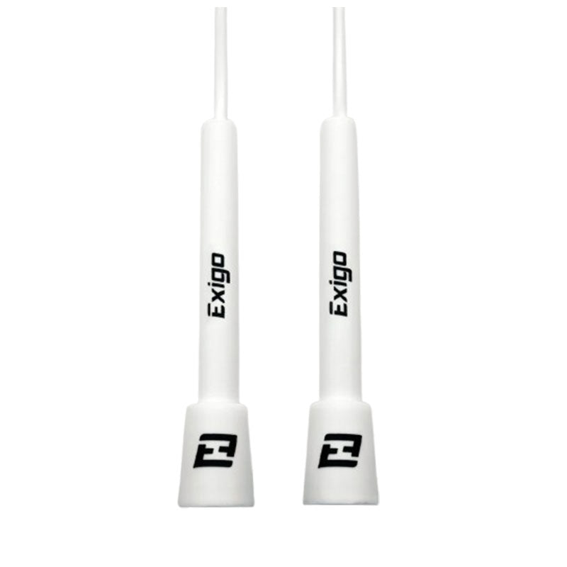 Exigo Stealth Adjustable Speed Rope - White