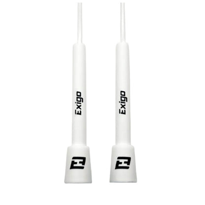 Exigo Stealth Adjustable Speed Rope - White