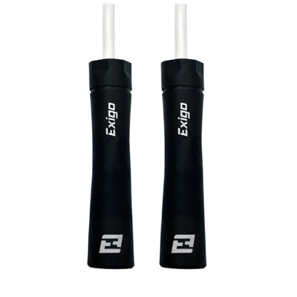 Exigo Stealth Heavy Power Jump Rope - Black/White