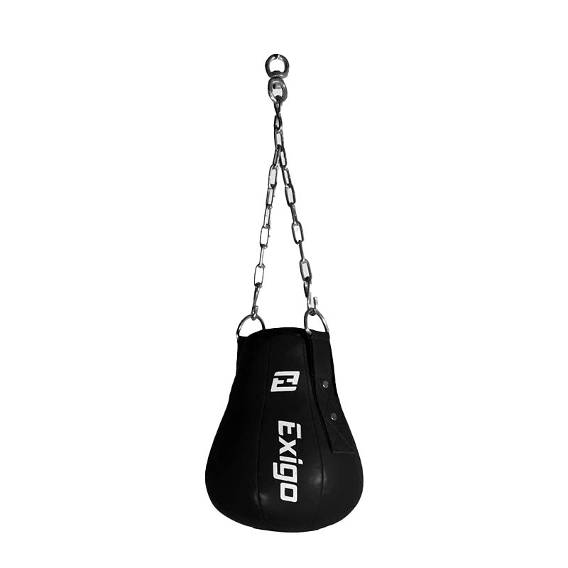 Exigo Super Pro 6kg Leather Maize Ball - Black