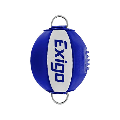 Exigo Super Pro Leather Double End Ball - Blue/White