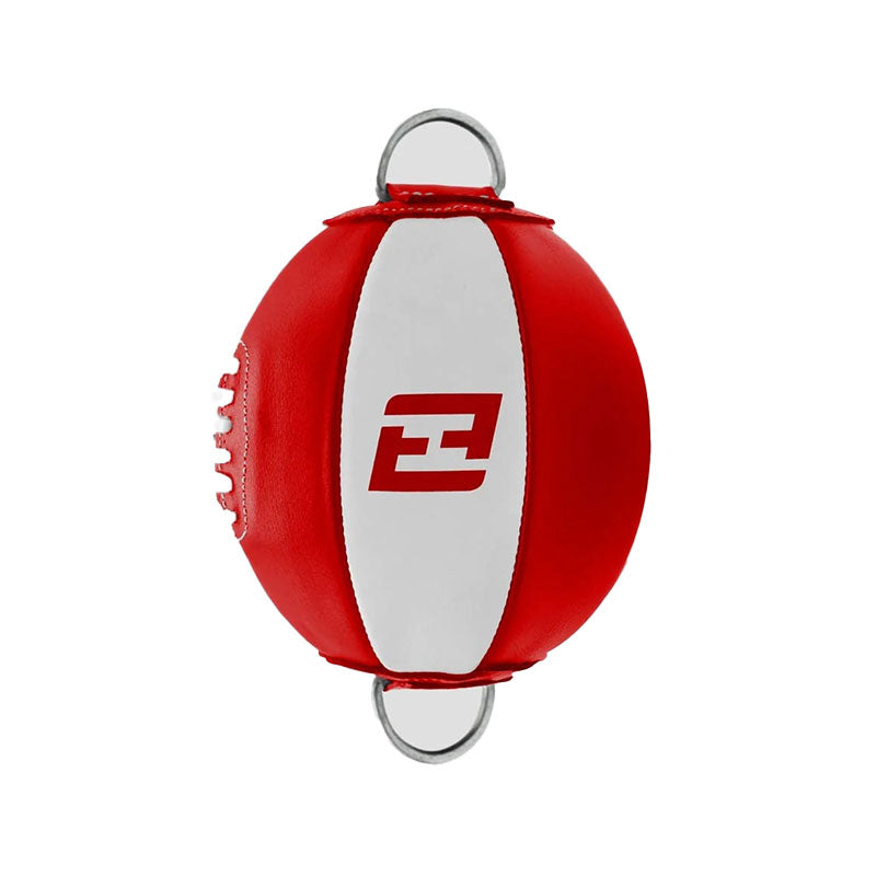 Exigo Super Pro Leather Double End Ball - Red/White