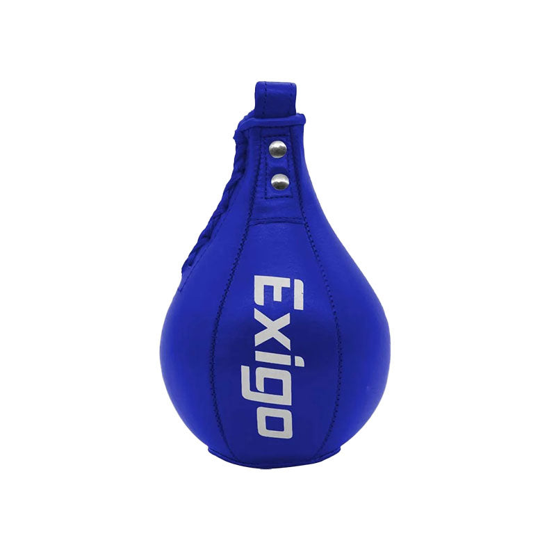 Exigo Super Pro Leather Peanut Speed Ball - Blue