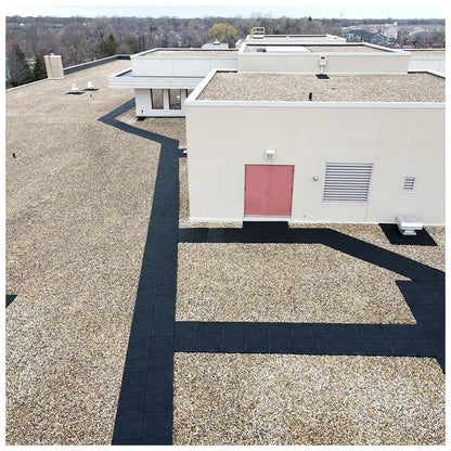 Extra Thick Rubber Rooftop Tiles