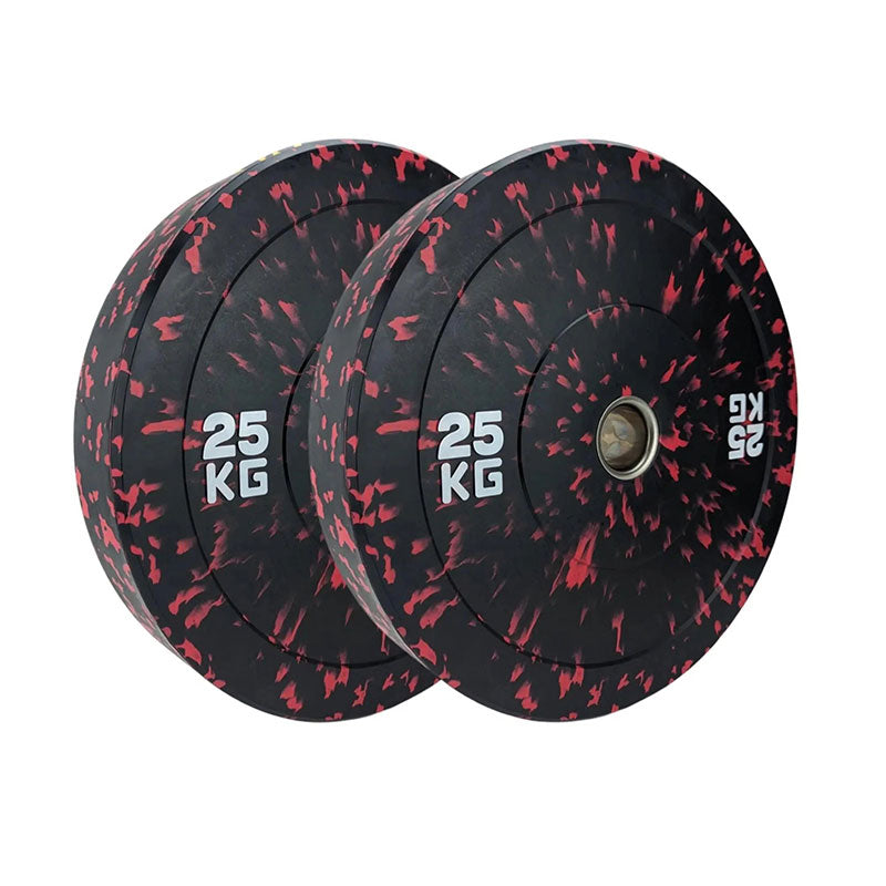 Flecked Bumper Plates – 5kg to 25kg Pairs
