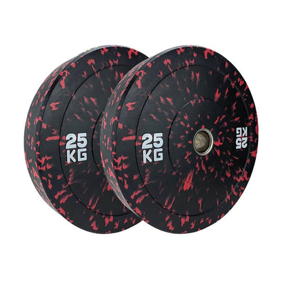 Flecked Bumper Plates – 5kg to 25kg Pairs