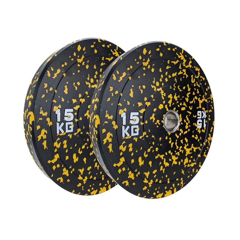 Flecked Bumper Plates – 5kg to 25kg Pairs