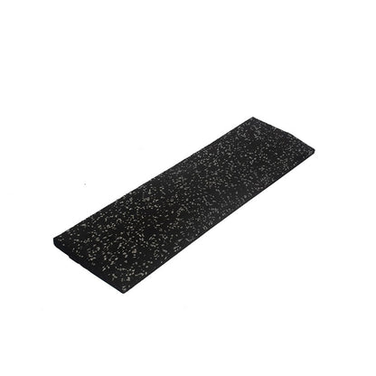 Rival Grey Fleck Premium Interlocking Rubber Gym Flooring with Connectors (1m x 1m) (20mm)