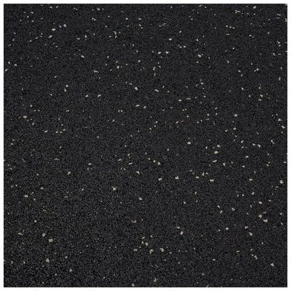 Grey Fleck SBR Interlocking Rubber Gym Flooring with Connectors (1m x 1m) (20mm)