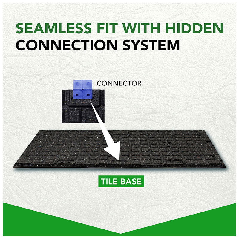 20mm Konnecta Wood Effect Gym Flooring Mats
