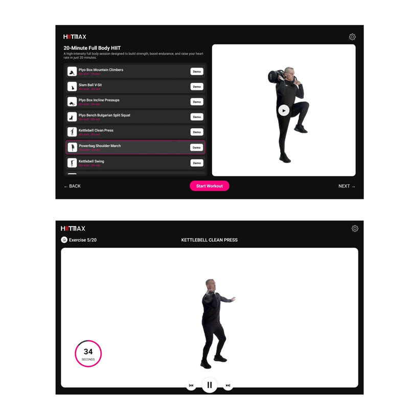 HIITMax Training Station with Screen & App