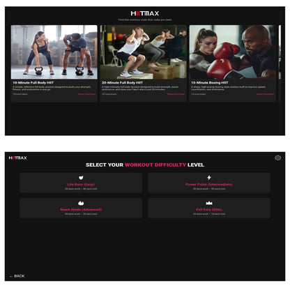 HIITMax Training Station with Screen & App