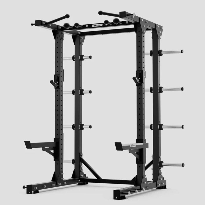 Exigo E80 Elite Half Rack Multi Ball Grip Pull-Up Bar