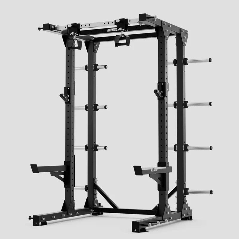 Exigo E80 Elite Half Rack Adjustable Pull-Up Handles
