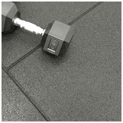 30mm Sprung PRO Gym Floor Tile - Rubber Heavy Duty Gym Flooring