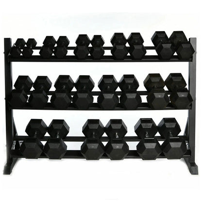 Hex Dumbbell Set – 2.5kg to 30kg (12 Pairs)