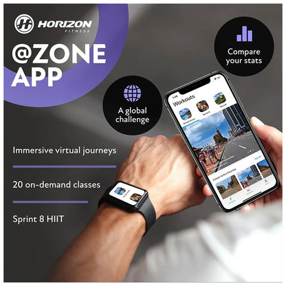 Horizon 7.4AT-24 @Zone Treadmill