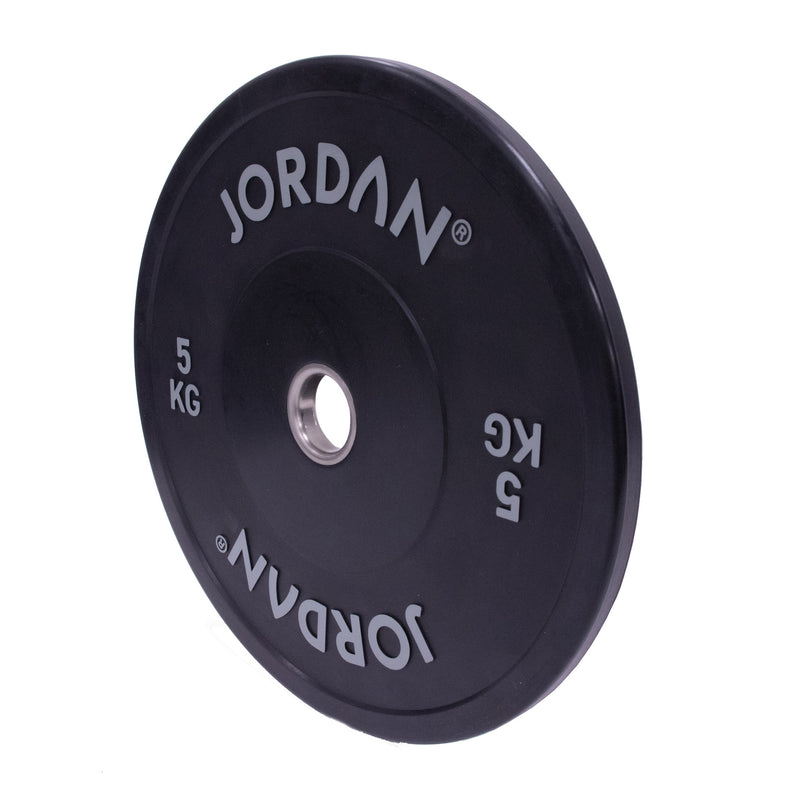 JORDAN HG Black Rubber Bumper Weight Plates