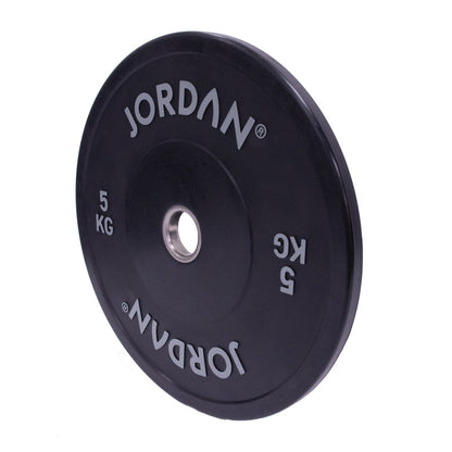 JORDAN HG Black Rubber Bumper Weight Plates