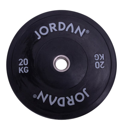JORDAN HG Black Rubber Bumper Weight Plates