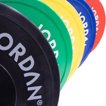 JORDAN HG Coloured Rubber Bumper Weight Plates