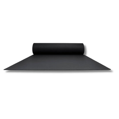 Jet Black Rubber Flooring Roll – 10m²