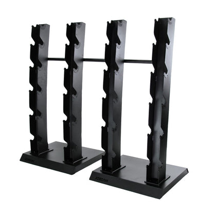 JORDAN Vertical Dumbbell Rack S-Series 2.5-30kg Double - Black