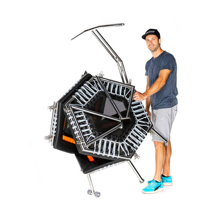 ALPHA CHAMP® LRT Triple Trampoline