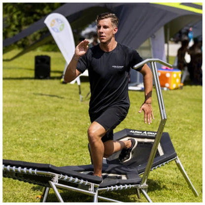 ALPHA CHAMP® LRT Triple Trampoline