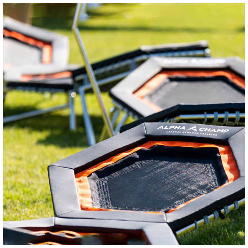 ALPHA CHAMP® LRT Triple Trampoline