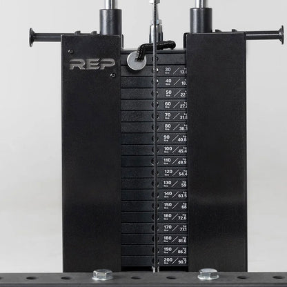 Conversion Kit: Plate-Loaded to Selectorized Lat Pulldown & Low Row (5000 Series)