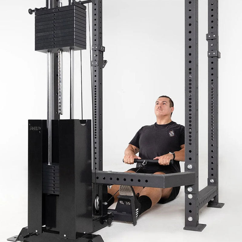 Conversion Kit: Plate-Loaded to Selectorized Lat Pulldown & Low Row (5000 Series)