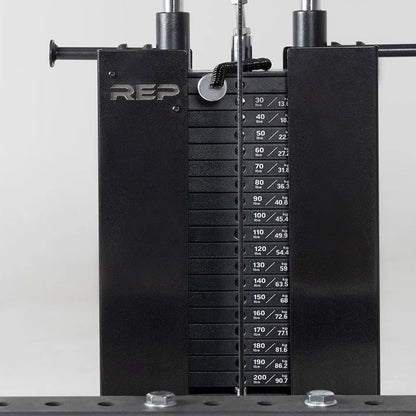 Conversion Kit: Plate-Loaded to Selectorized Lat Pulldown & Low Row (5000 Series)