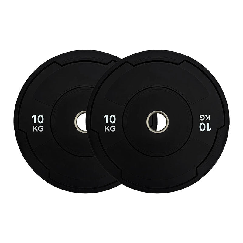 Monochrome Olympic Black Bumper Plates 2.0