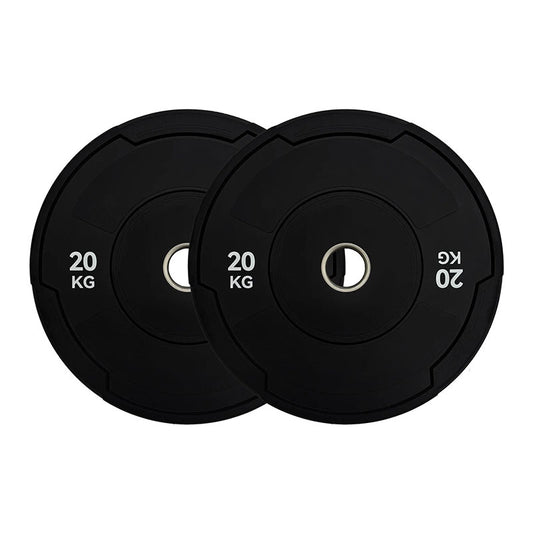 Monochrome Olympic Black Bumper Plates 2.0