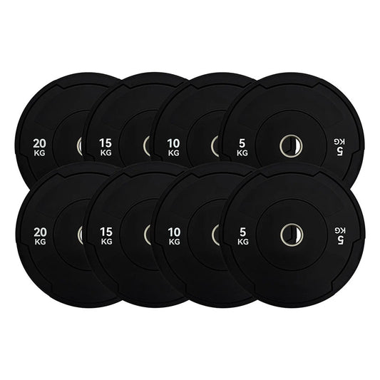 Monochrome Olympic Black Bumper Plates 2.0