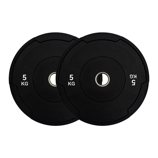 Monochrome Olympic Black Bumper Plates 2.0