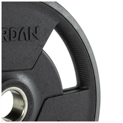 JORDAN® Rubber Tri-Grip Olympic Weight Plates