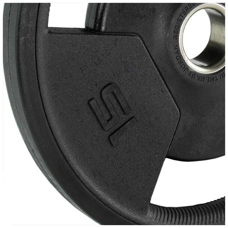 JORDAN® Rubber Tri-Grip Olympic Weight Plates