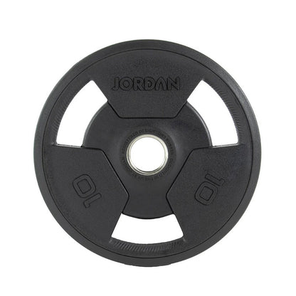JORDAN® Rubber Tri-Grip Olympic Weight Plates